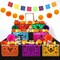 82 Pcs Day of the Dead Altar Kit(Cute Color)11.81 x 4.72 x 0.78 inches
